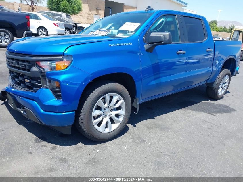 2022 Chevrolet Silverado 1500 2Wd Short Bed Custom VIN: 1GCPABEK4NZ637462 Lot: 39642744