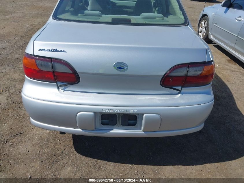 2001 Chevrolet Malibu VIN: 1G1ND52J816122089 Lot: 39642758