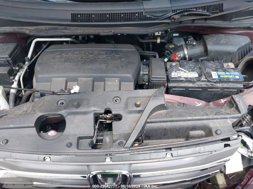 2011 Honda Odyssey Touring/Touring Elite VIN: 5FNRL5H92BB086866 Lot: 39642777