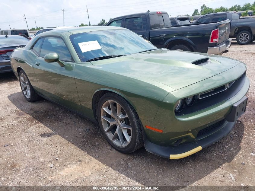 2022 Dodge Challenger Gt VIN: 2C3CDZJG1NH230008 Lot: 39642795