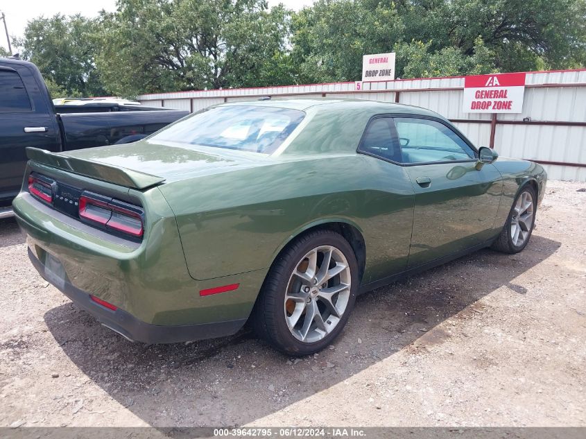 2022 Dodge Challenger Gt VIN: 2C3CDZJG1NH230008 Lot: 39642795