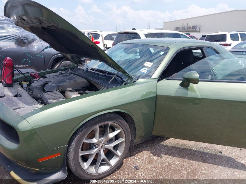 2022 Dodge Challenger Gt VIN: 2C3CDZJG1NH230008 Lot: 39642795