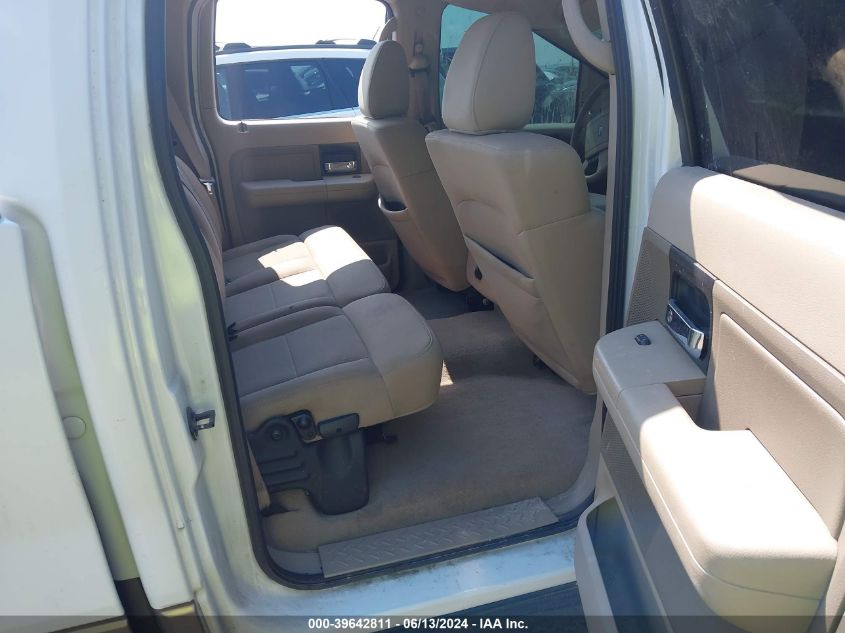 2006 Ford F-150 Lariat/Xlt VIN: 1FTPW12VX6FB75938 Lot: 39642811