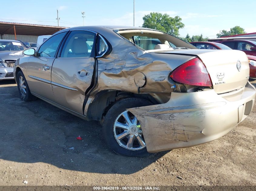 2005 Buick Lacrosse Cxl VIN: 2G4WD532851238680 Lot: 39642819