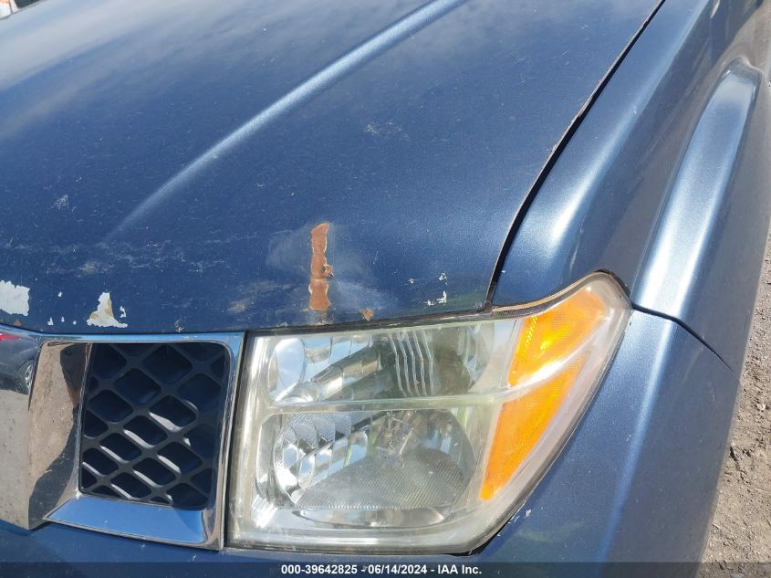 2006 Nissan Pathfinder Se VIN: 5N1AR18W36C635516 Lot: 39642825