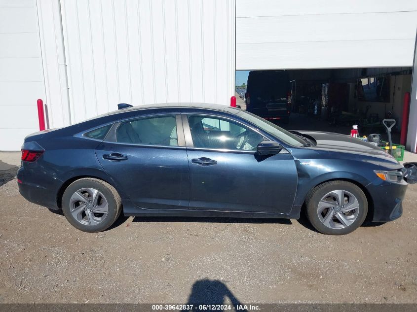 2020 Honda Insight Ex VIN: 19XZE4F52LE005084 Lot: 39642837