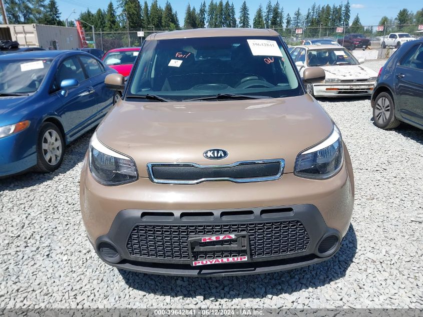 2015 Kia Soul VIN: KNDJN2A27F7207695 Lot: 39642841