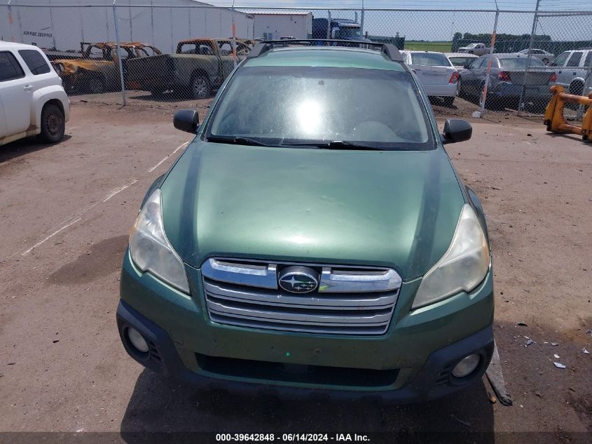 2013 Subaru Outback 2.5I VIN: 4S4BRCAC2D1217442 Lot: 39642848