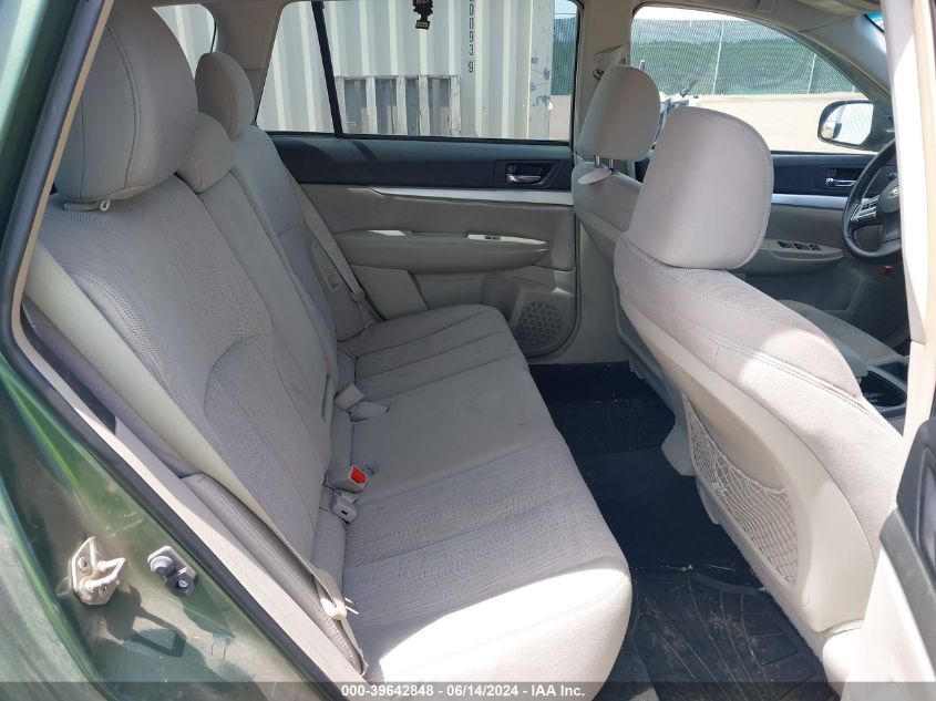 2013 Subaru Outback 2.5I VIN: 4S4BRCAC2D1217442 Lot: 39642848