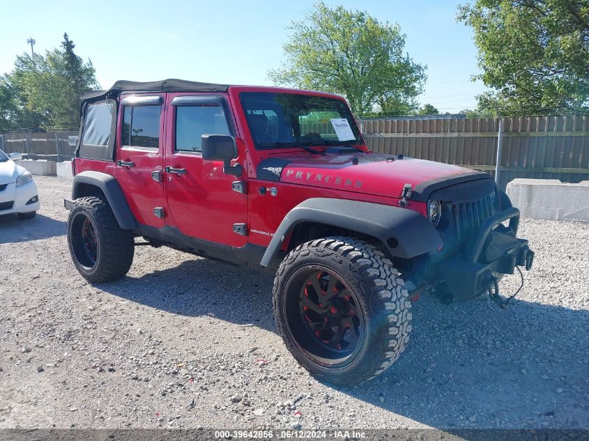 2008 Jeep Wrangler Unlimited X VIN: 1J4GA39138L568594 Lot: 39642856