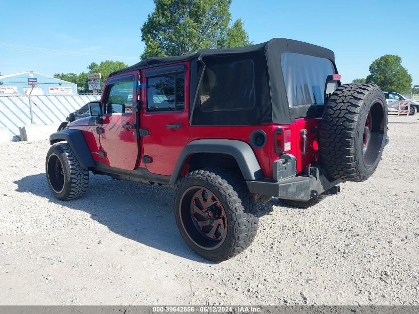 2008 Jeep Wrangler Unlimited X VIN: 1J4GA39138L568594 Lot: 39642856