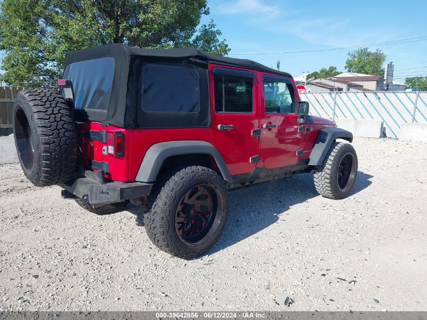 2008 Jeep Wrangler Unlimited X VIN: 1J4GA39138L568594 Lot: 39642856