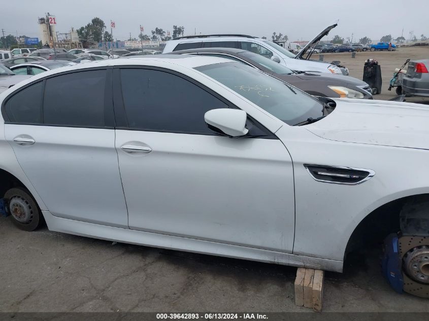 2014 BMW M5 VIN: WBSFV9C58ED593445 Lot: 39642893