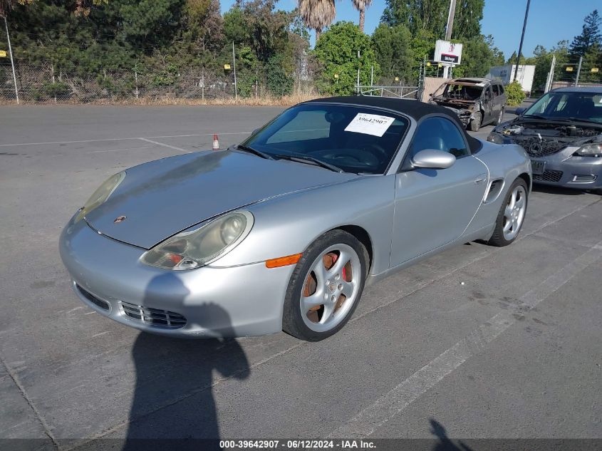 2001 Porsche Boxster S VIN: WP0CB29801U660903 Lot: 39642907