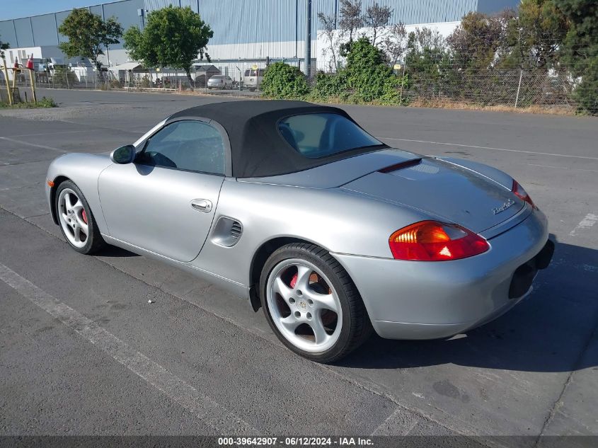 2001 Porsche Boxster S VIN: WP0CB29801U660903 Lot: 39642907