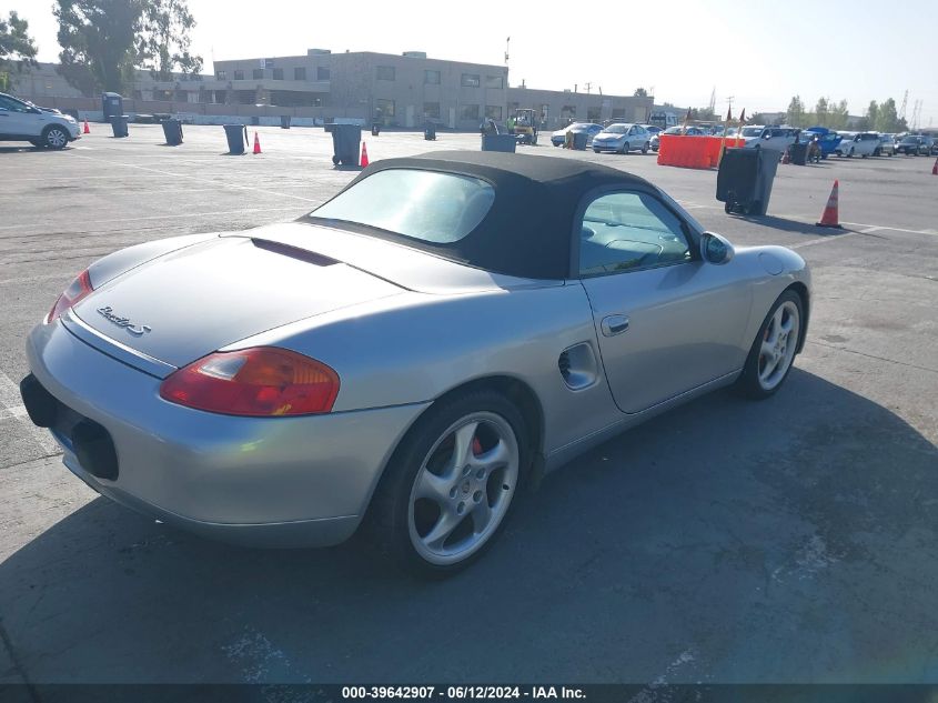 2001 Porsche Boxster S VIN: WP0CB29801U660903 Lot: 39642907