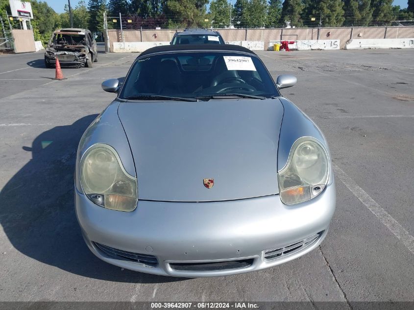2001 Porsche Boxster S VIN: WP0CB29801U660903 Lot: 39642907