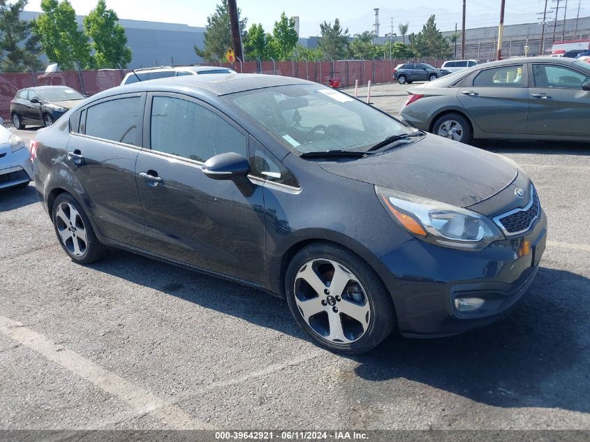 2013 Kia Rio Sx VIN: KNADN4A33D6272447 Lot: 39642921