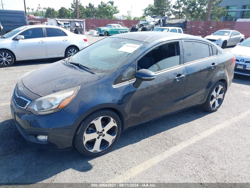 2013 Kia Rio Sx VIN: KNADN4A33D6272447 Lot: 39642921