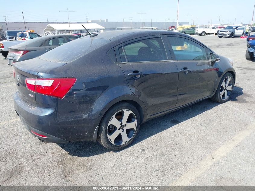 2013 Kia Rio Sx VIN: KNADN4A33D6272447 Lot: 39642921