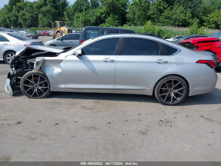 2018 Genesis G80 3.8 VIN: KMHGN4JE7JU238354 Lot: 39642922