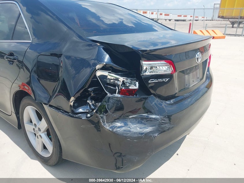 2012 Toyota Camry Se VIN: 4T1BF1FK4CU156251 Lot: 39642930