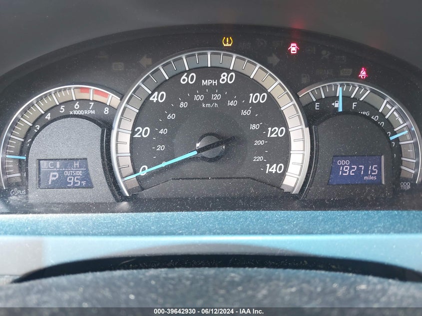 2012 Toyota Camry Se VIN: 4T1BF1FK4CU156251 Lot: 39642930