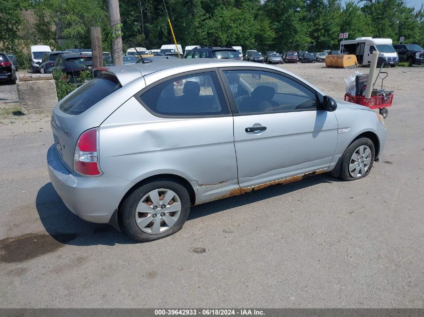 KMHCM36C59U107485 | 2009 HYUNDAI ACCENT