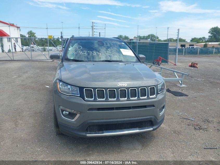 2020 Jeep Compass Limited 4X4 VIN: 3C4NJDCB3LT167385 Lot: 39642934