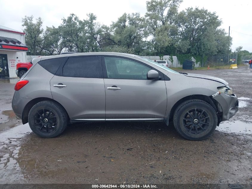 2009 Nissan Murano Sl VIN: JN8AZ18WX9W125918 Lot: 39642944