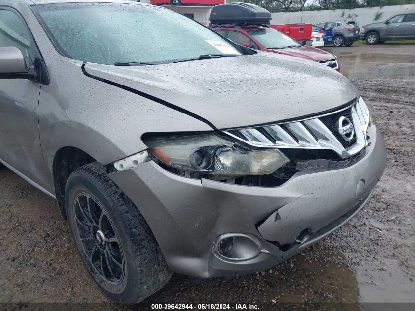 2009 Nissan Murano Sl VIN: JN8AZ18WX9W125918 Lot: 39642944