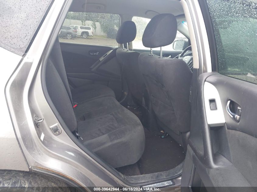 2009 Nissan Murano Sl VIN: JN8AZ18WX9W125918 Lot: 39642944