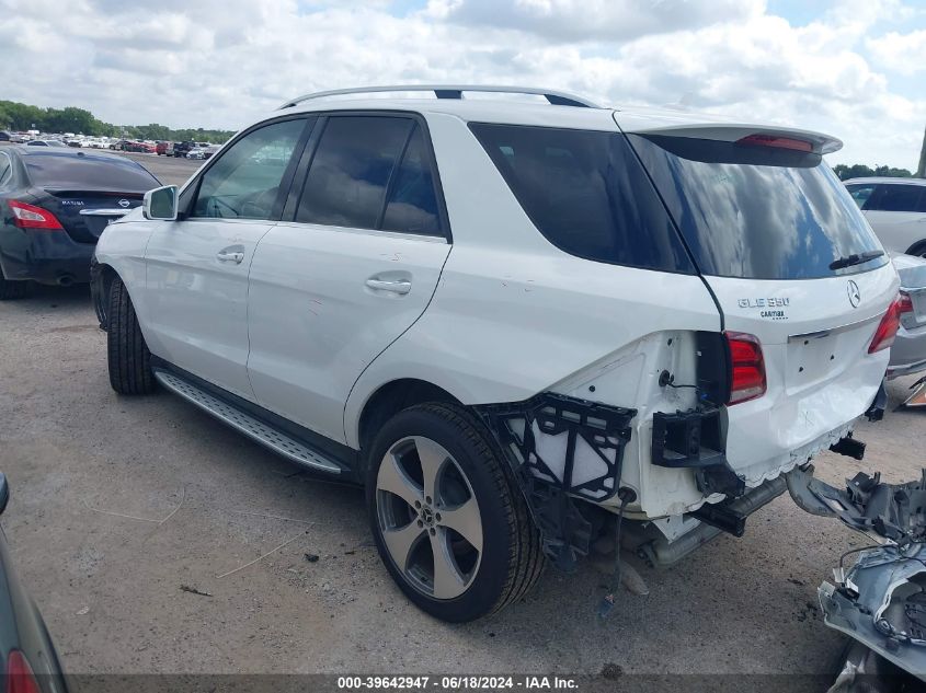 2018 Mercedes-Benz Gle 350 VIN: 4JGDA5JB8JB095601 Lot: 39642947