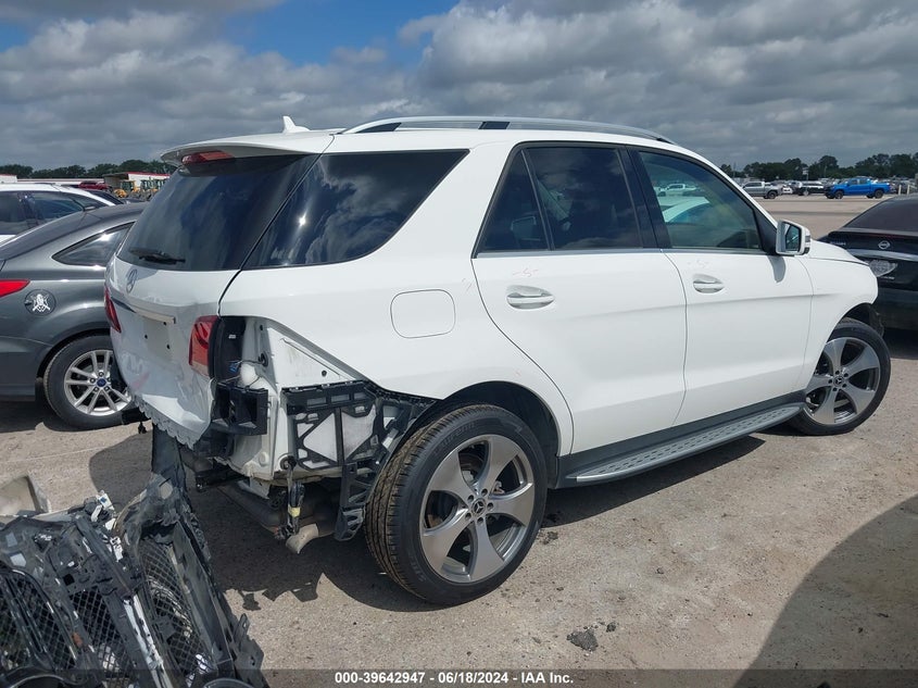 2018 Mercedes-Benz Gle 350 VIN: 4JGDA5JB8JB095601 Lot: 39642947
