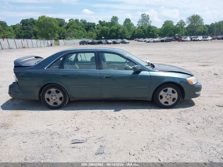 2003 Toyota Avalon Xls VIN: 4T1BF28B63U284400 Lot: 39642963