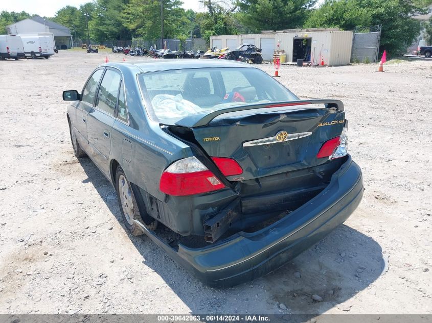 2003 Toyota Avalon Xls VIN: 4T1BF28B63U284400 Lot: 39642963