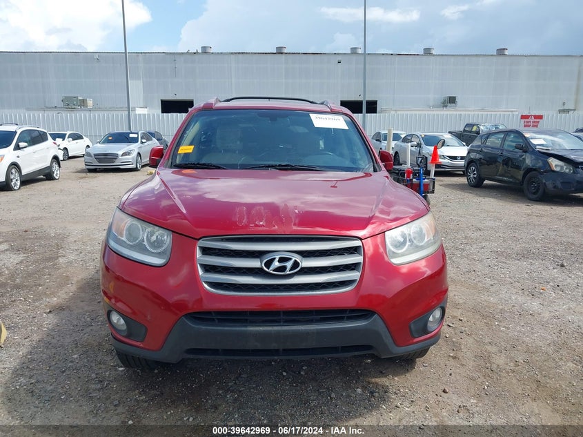 2012 Hyundai Santa Fe Limited V6 VIN: 5XYZK4AG8CG162154 Lot: 39642969