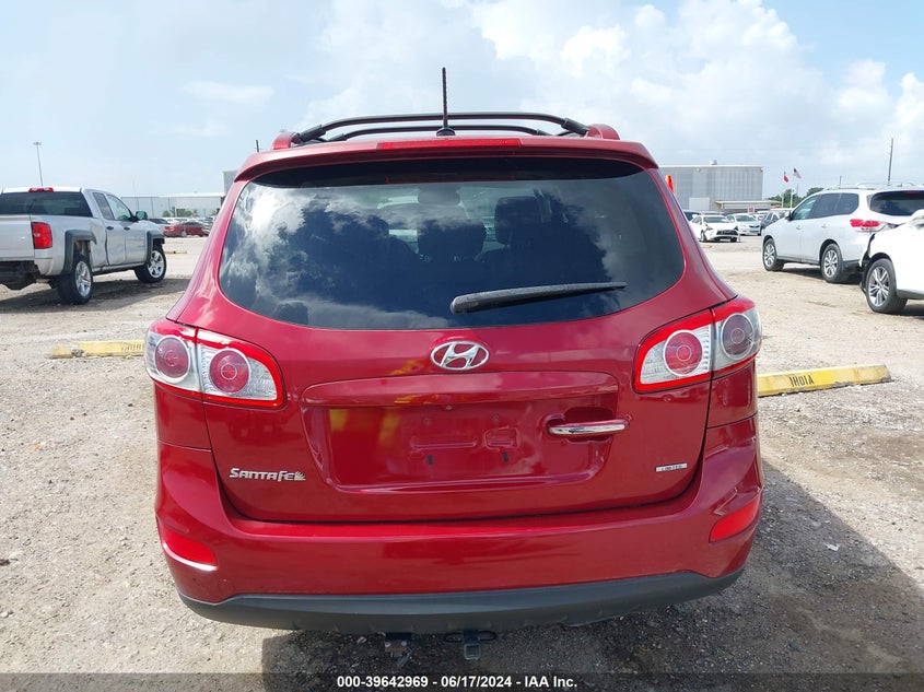 2012 Hyundai Santa Fe Limited V6 VIN: 5XYZK4AG8CG162154 Lot: 39642969