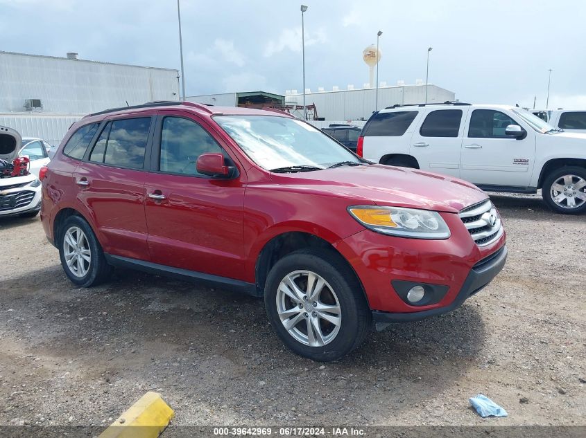 2012 Hyundai Santa Fe Limited V6 VIN: 5XYZK4AG8CG162154 Lot: 39642969