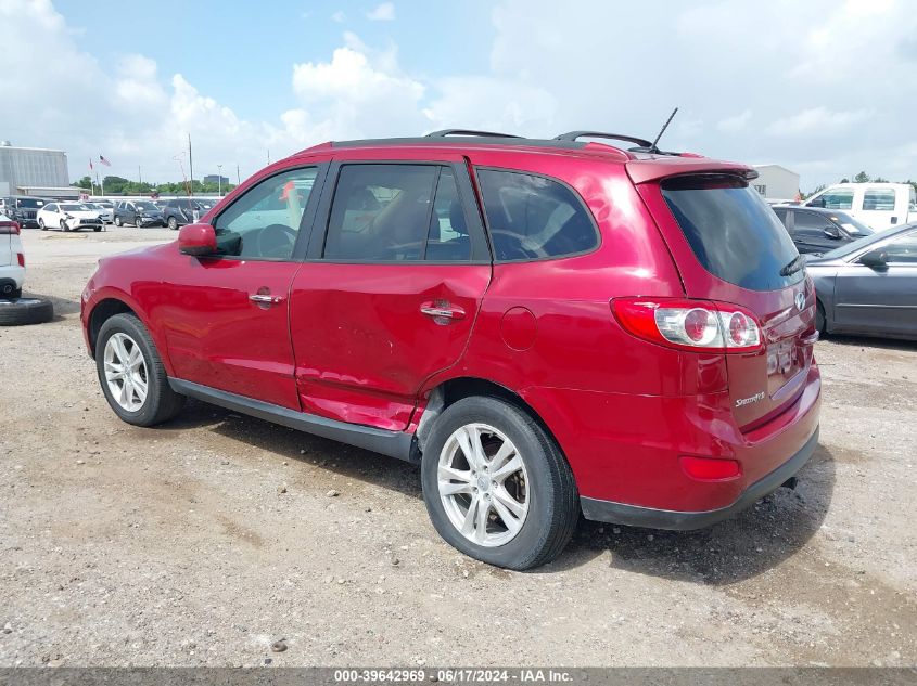 2012 Hyundai Santa Fe Limited V6 VIN: 5XYZK4AG8CG162154 Lot: 39642969