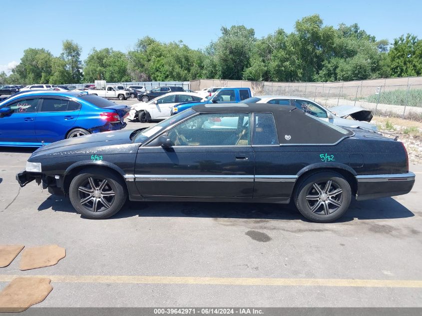 1992 Cadillac Eldorado VIN: 1G6EL13B1NU619614 Lot: 39642971