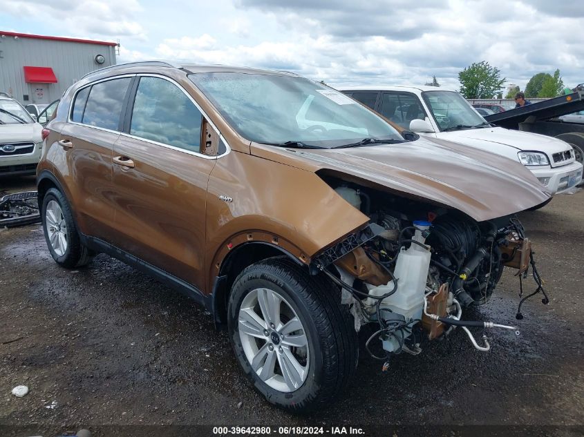 2017 Kia Sportage Lx VIN: KNDPMCAC3H7291397 Lot: 39642980