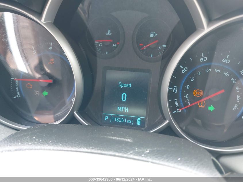 2012 Chevrolet Cruze 1Lt VIN: 1G1PF5SC7C7173973 Lot: 39642983