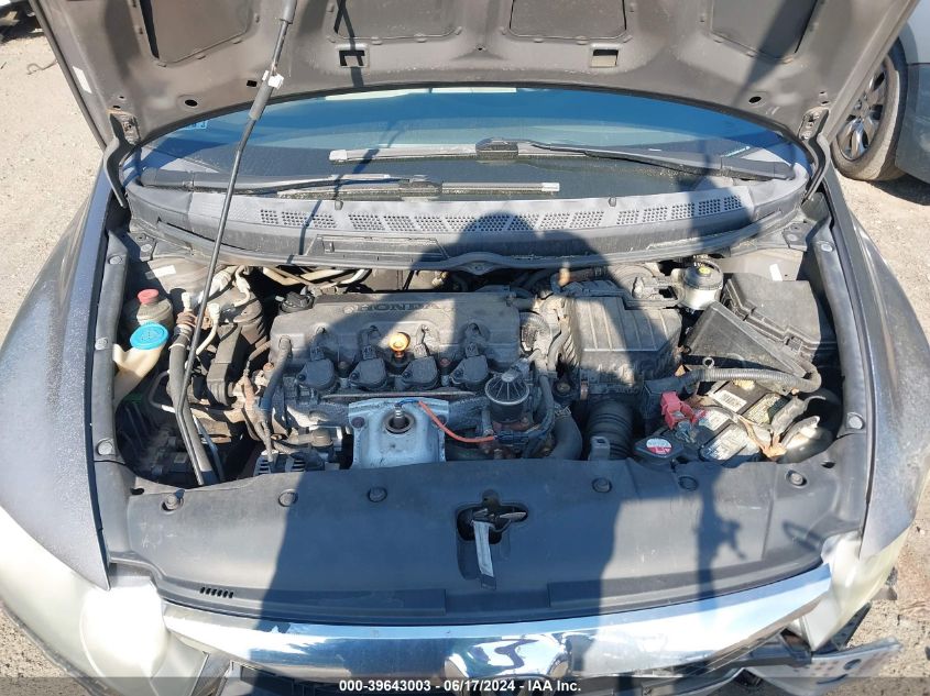 2010 Honda Civic Lx VIN: 2HGFA1F52AH558267 Lot: 39643003