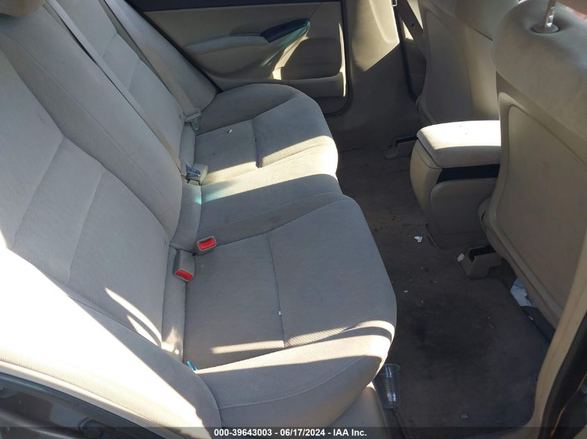 2010 Honda Civic Lx VIN: 2HGFA1F52AH558267 Lot: 39643003