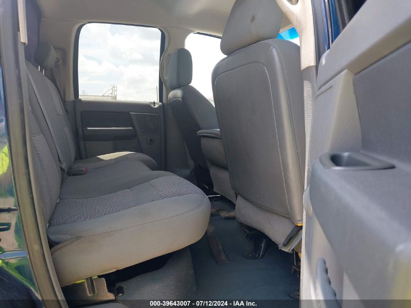 2007 Dodge Ram 2500 Slt/Trx4 Off Road/Sport/Power Wagon VIN: 1D7KS28A67J582630 Lot: 39643007