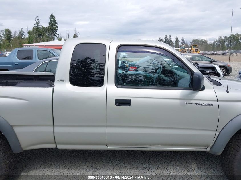 2001 Toyota Tacoma Base V6 VIN: 5TEWN72N11Z813894 Lot: 39643016