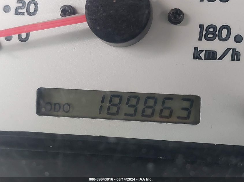 2001 Toyota Tacoma Base V6 VIN: 5TEWN72N11Z813894 Lot: 39643016