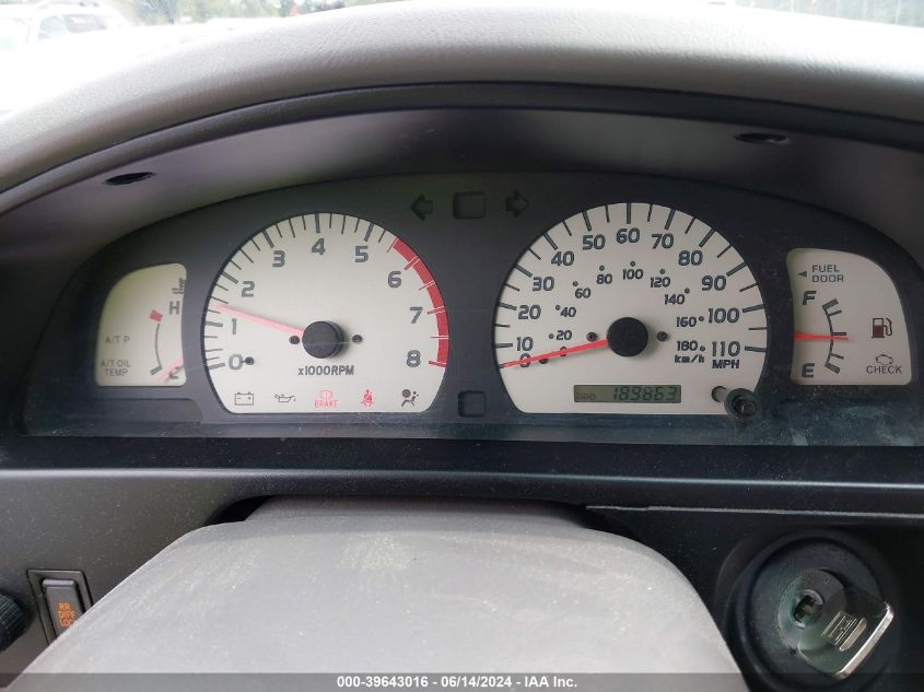 2001 Toyota Tacoma Base V6 VIN: 5TEWN72N11Z813894 Lot: 39643016