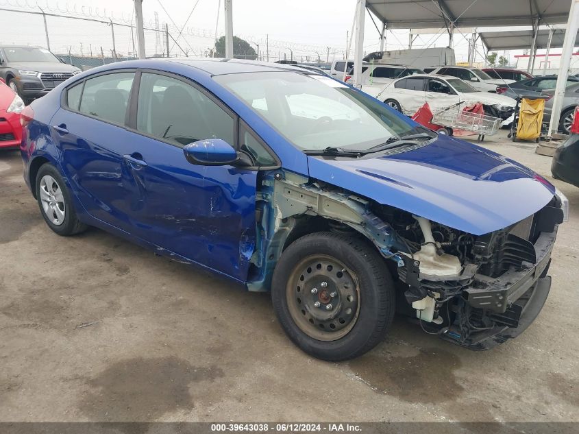 2018 Kia Forte Lx VIN: 3KPFK4A74JE221147 Lot: 39643038